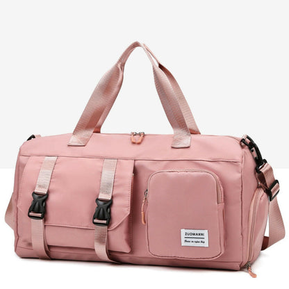 Oxford Cloth Multi-Pocket Travel Bag.