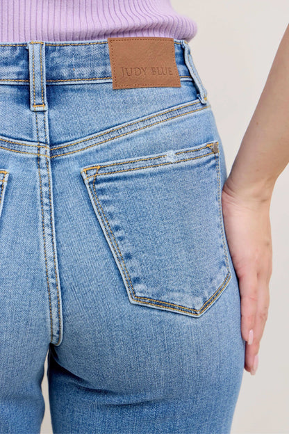 Judy Blue Full Size High Waist Straight Jeans Plus Size - Premium Women / Jeans & Denim from Trendsi - Just $72.99! Shop now at Handbags Specialist Headquarter