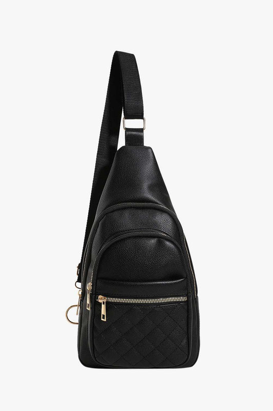 PU Leather Sling Bag - Premium Crossbody Bag from Trendsi - Just $25.99! Shop now at Handbags Specialist Headquarter