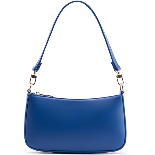 Retro Vegan Leather Shoulder Bag