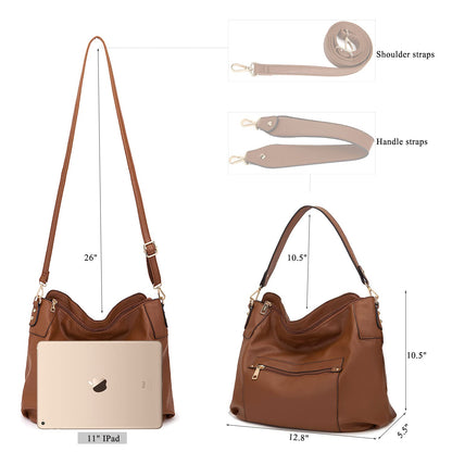 ChicCrossbody: Women's Tote & Wallet Set