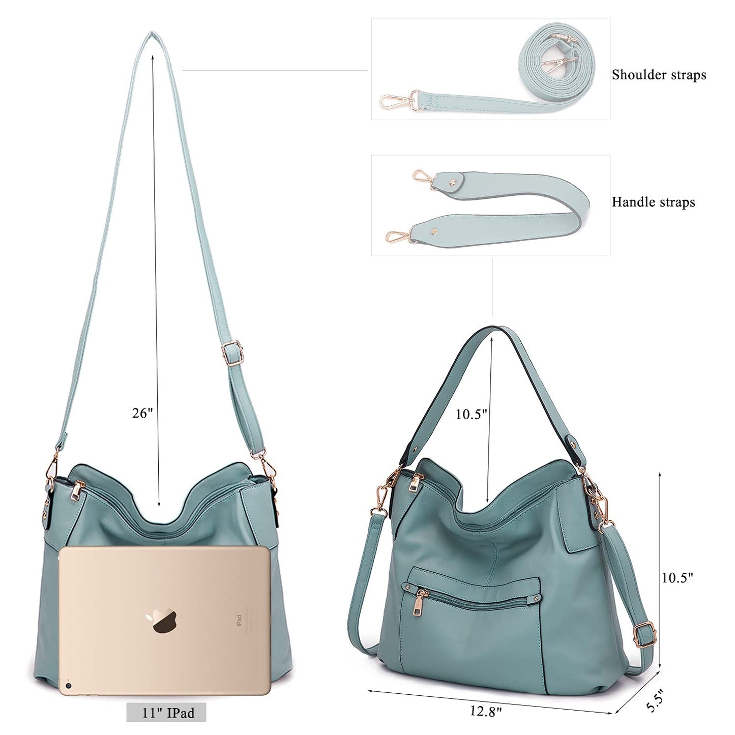 ChicCrossbody: Women's Tote & Wallet Set