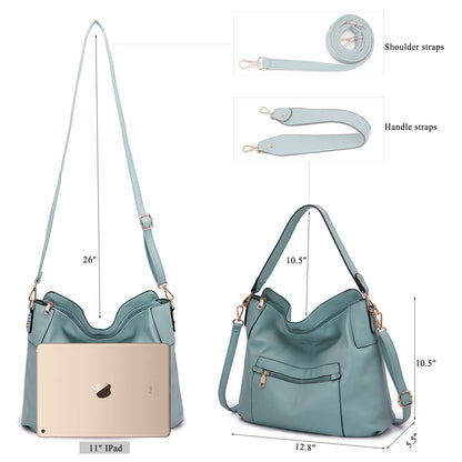 ChicCrossbody: Women's Tote & Wallet Set