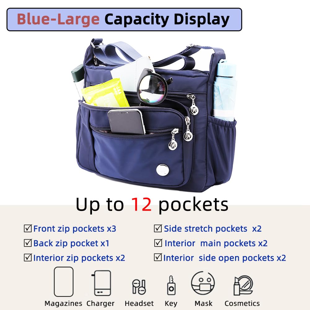 MINTEGRA Luxe Multi-Pocket Women's Handbag