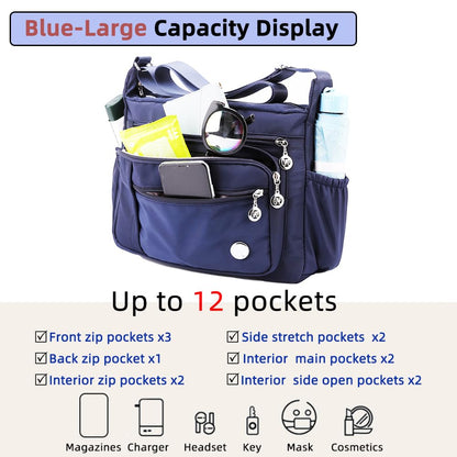 MINTEGRA Luxe Multi-Pocket Women's Handbag