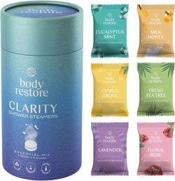 BodyRestore Shower Steamers Aromatherapy 15 Pack - Christmas Gifts Stocking Stuffers, Relaxation Birthday Gifts for Women and Men, Stress Relief and Luxury Self Care, Eucalyptus Shower Bath Bombs - Premium SOAP from Visit the Body Restore Store - Just $23.99! Shop now at Handbags Specialist Headquarter