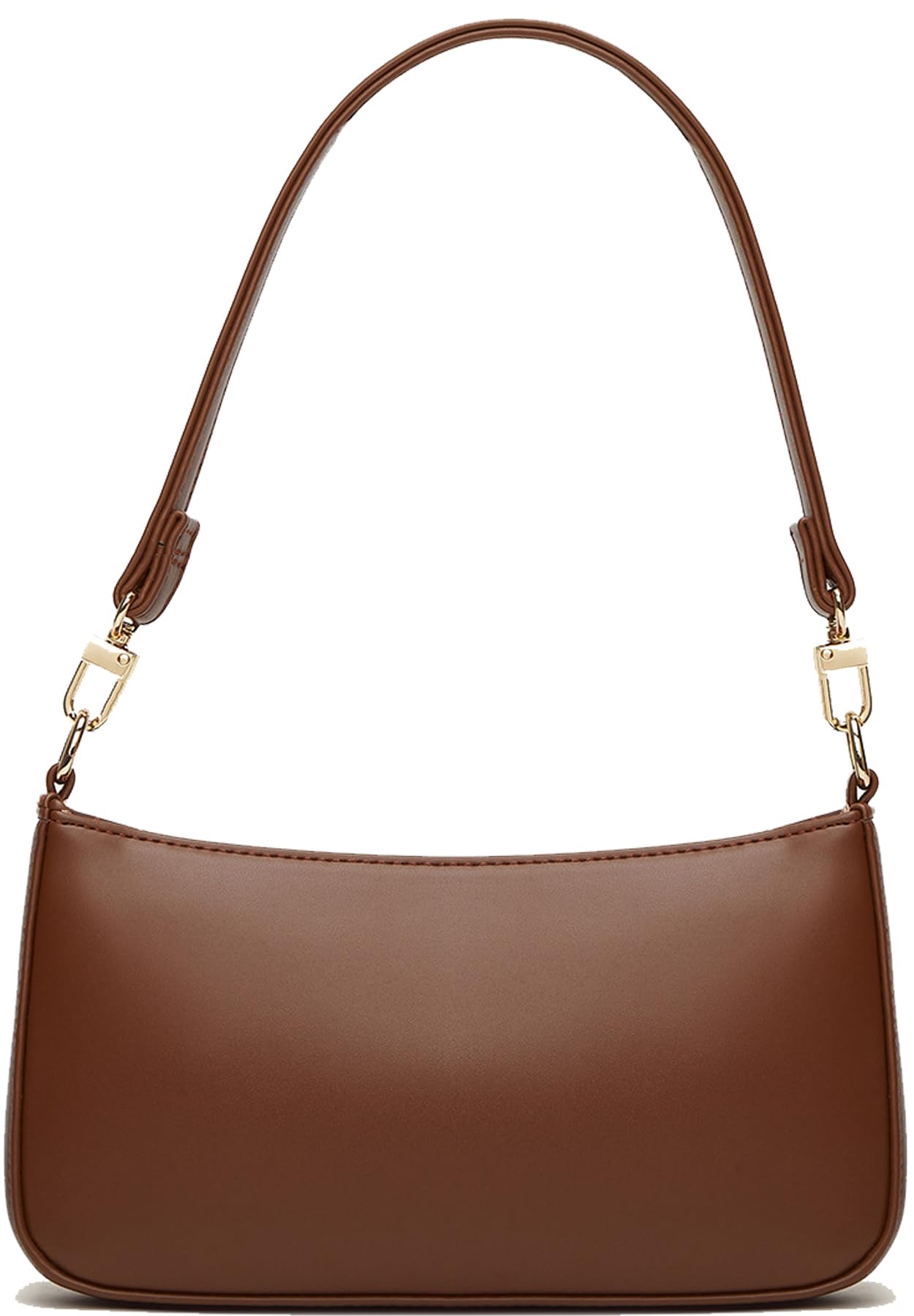Retro Vegan Leather Shoulder Bag