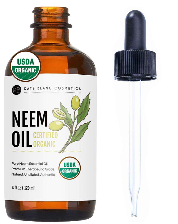 Kate Blanc Cosmetics Neem Oil for Skin (4oz) Natural & USDA Organic Neem Oil Concentrate. 100% Pure Neem Oil for Hair Growth and Organic Neem Oil for Plants. Mixed with Water to create Plant Spray - Premium HAIR from Visit the Kate Blanc Cosmetics Store - Just $15.99! Shop now at Handbags Specialist Headquarter