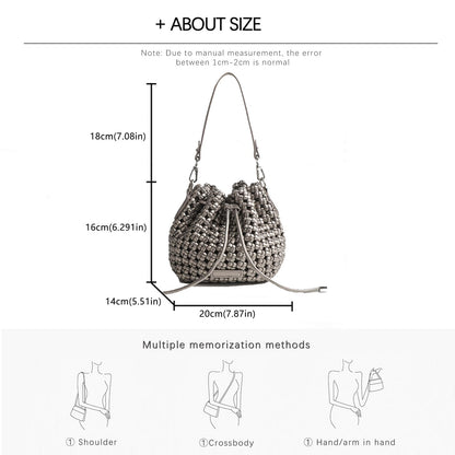 Hollow Bucket Tote Bag