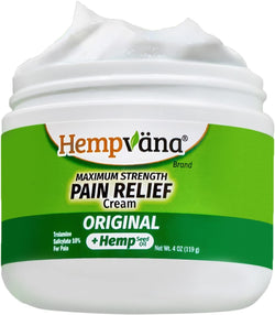 BulbHead As Seen On TV Hempvana Original Relief Cream Maximum Strength, The Hemp Cream for Muscle Joint Back Knee Shoulder Neck Elbow Hand Foot - Premium Health Care from Visit the BulbHead Store - Just $32.99! Shop now at Handbags Specialist Headquarter