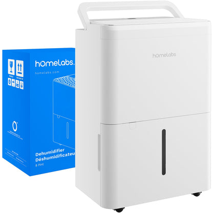 hOmeLabs Smart 50 Pint Dehumidifier 7000 Sq Ft