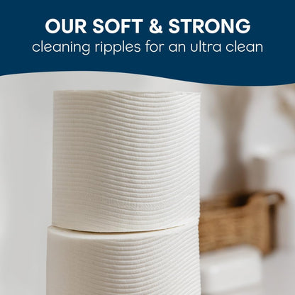 Cottonelle Ultra Clean Toilet Paper: 18 Mega Rolls (72 Regular Rolls), 284 Sheets Each