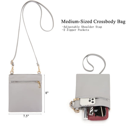 ChicCrossbody: Women's Tote & Wallet Set