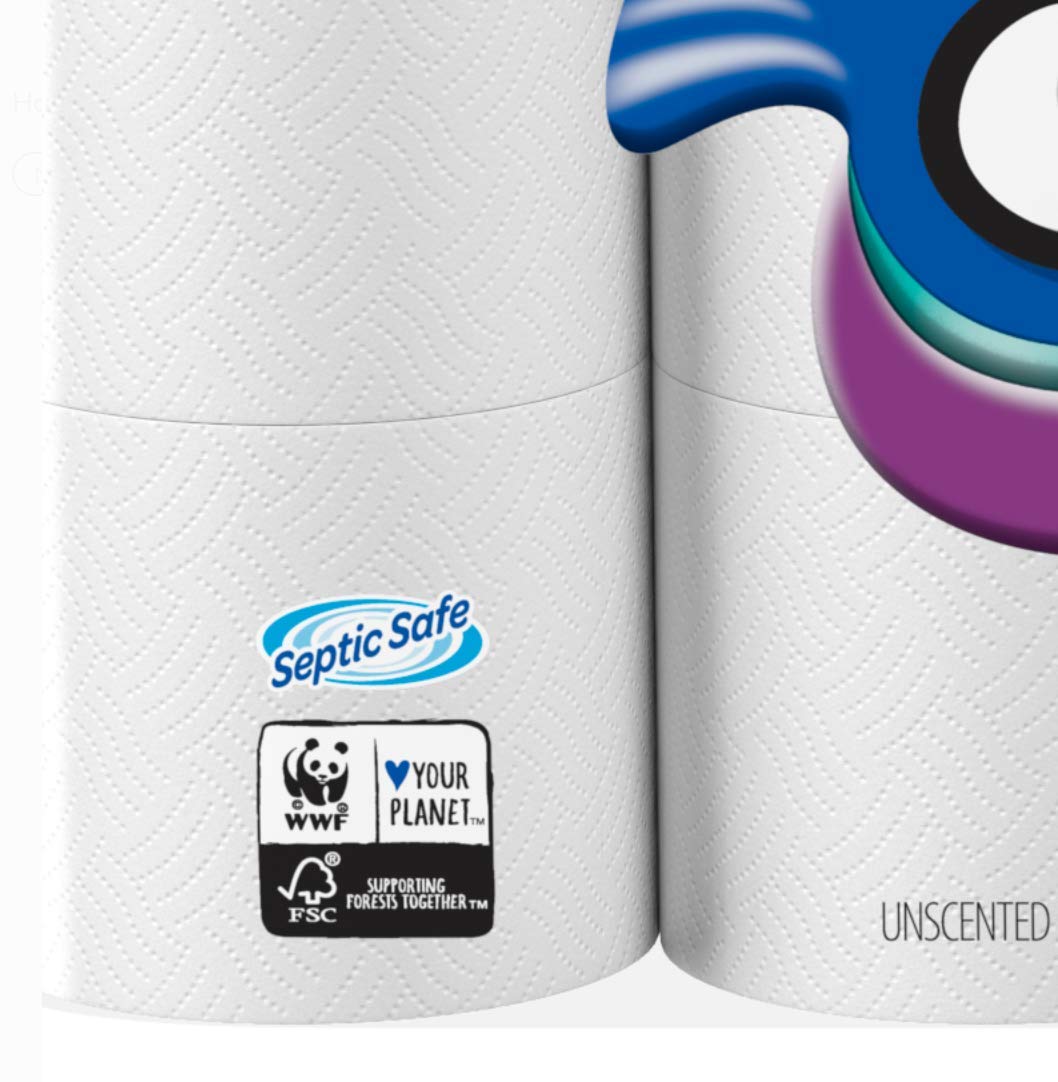 Scott 1000 Toilet Paper, 32 Rolls, Septic-Safe, 1-Ply Toilet Tissue