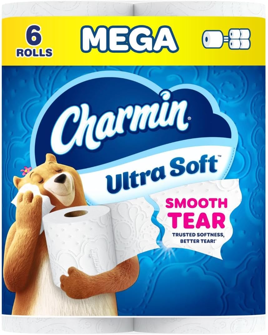 Charmin Cloud Soft: 6 Mega = 24 Regular Rolls
