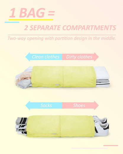 PackPro 6 Set Compression Cubes for Travel
