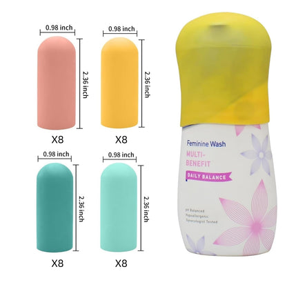 TravelGuard Silicone Bottle Covers: Leak-Proof Essentials