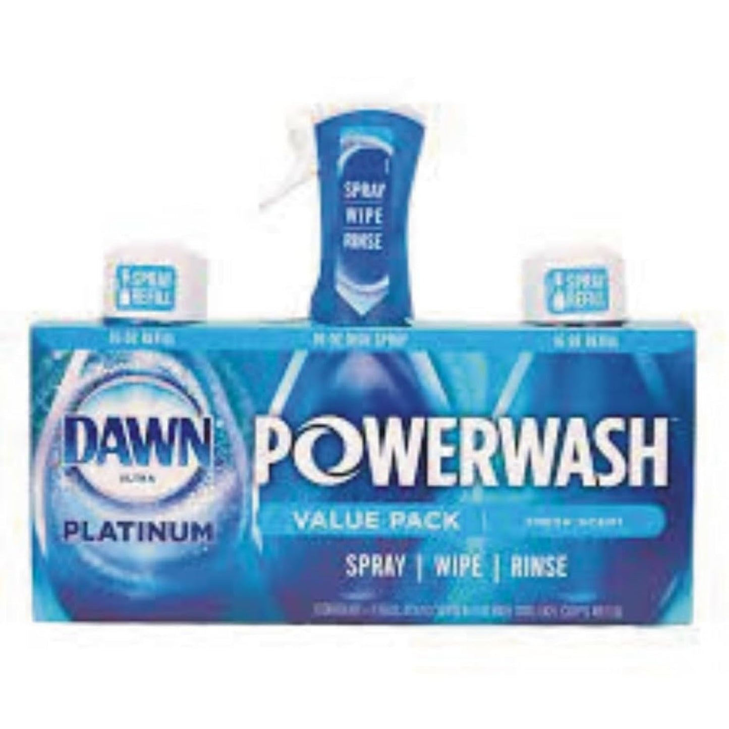Dawn Powerwash Fresh: 1 Spray + 3 Refill Bundle