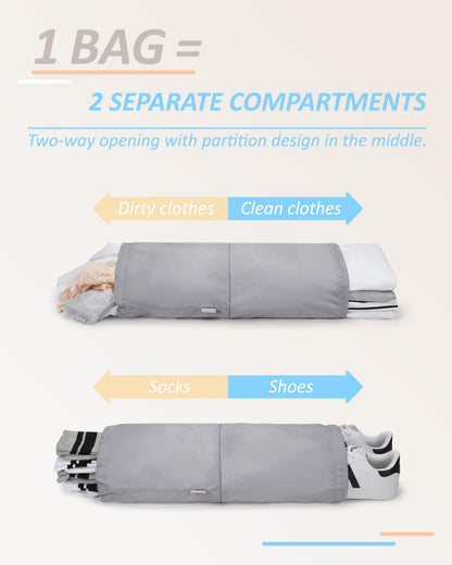 PackPro 6 Set Compression Cubes for Travel