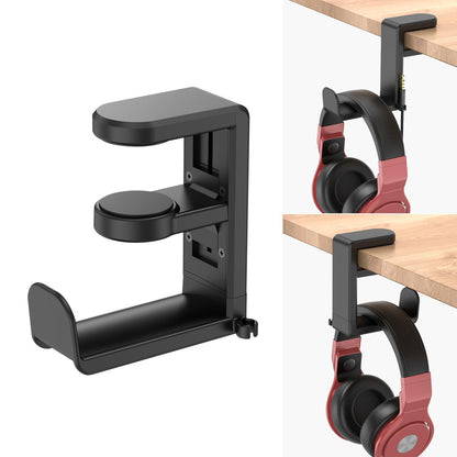 EURPMASK 360° Rotating Headphone Stand & Organizer