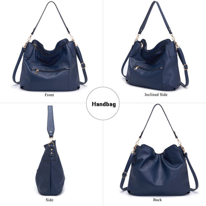 ChicCrossbody: Women's Tote & Wallet Set