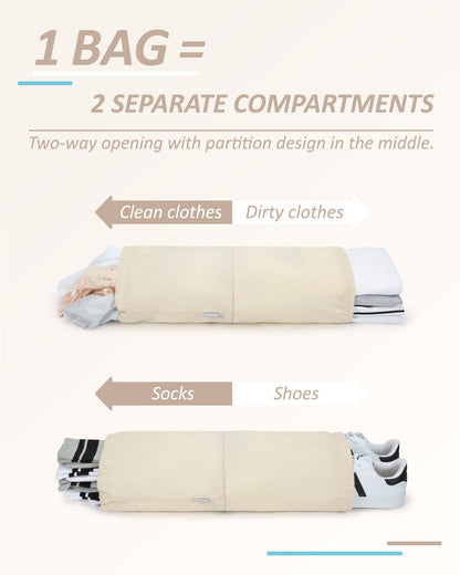 PackPro 6 Set Compression Cubes for Travel