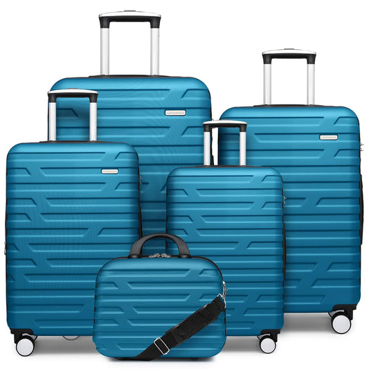 LAVENDER 6pc Hardside Spinner Luggage