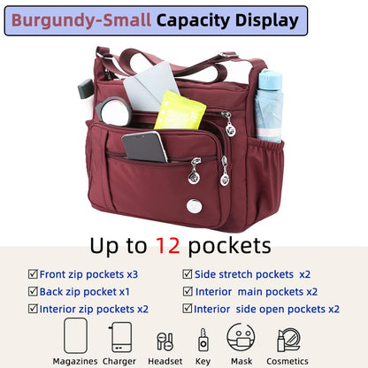 MINTEGRA Luxe Multi-Pocket Women's Handbag
