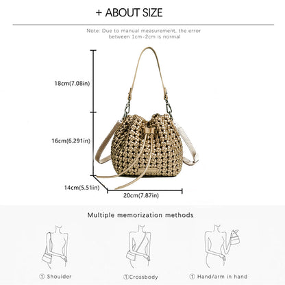 Hollow Bucket Tote Bag