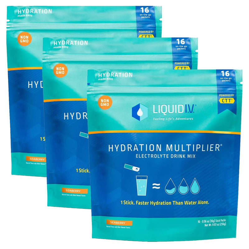 Liquid I.V. Hydration Multiplier - Lemon Lime - Hydration Powder Packets | Electrolyte Powder Drink Mix | Easy Open Single-Serving Sticks | Non-GMO | 1 Pack (16 Servings) - Premium Health Care from Visit the Liquid I.V. Store - Just $8.99! Shop now at Handbags Specialist Headquarter