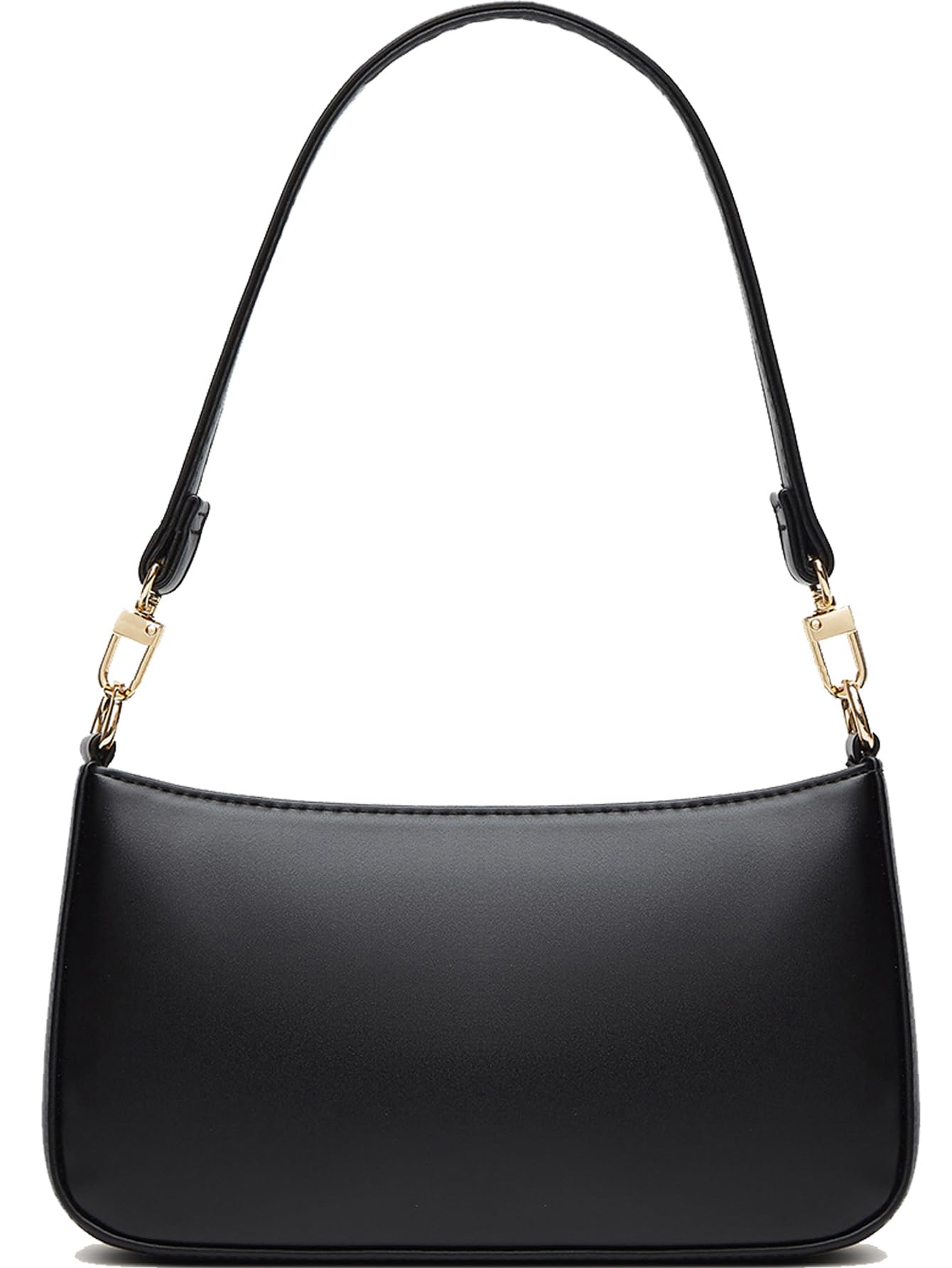 Retro Vegan Leather Shoulder Bag