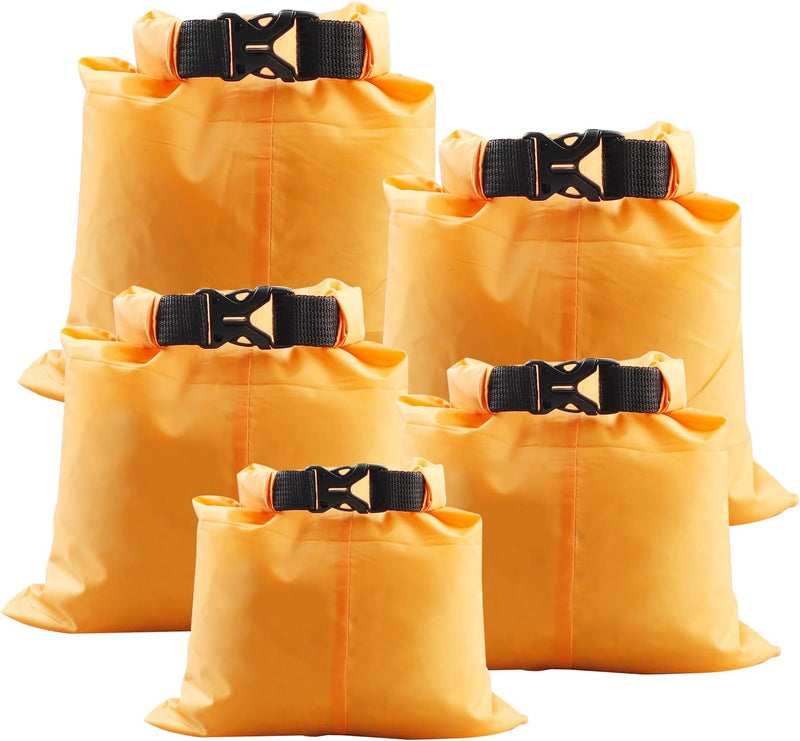 Pimoys 5 Pack Dry Sacks Set, Waterproof Dry Bags Lightweight Ultimate Dry Sacks for Outdoor Kayaking Camping Rafting Boating, Green (6L+4.5L+3.5L+2.5L+1.5L) - Premium Men's bag from Visit the Pimoys Store - Just $24.99! Shop now at Handbags Specialist Headquarter