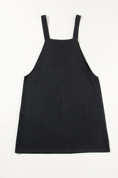 Plus Size Square Neck Wide Strap Dress - Premium Dresses from Trendsi - Just $32.99! Shop now at Handbags Specialist Headquarter