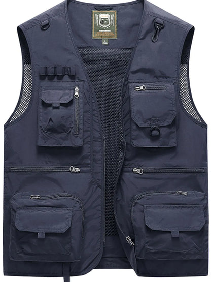 Men's Full Size Zip Up Vest with Pockets Plus Size - Premium  from Trendsi - Just $45.86! Shop now at Handbags Specialist Headquarter