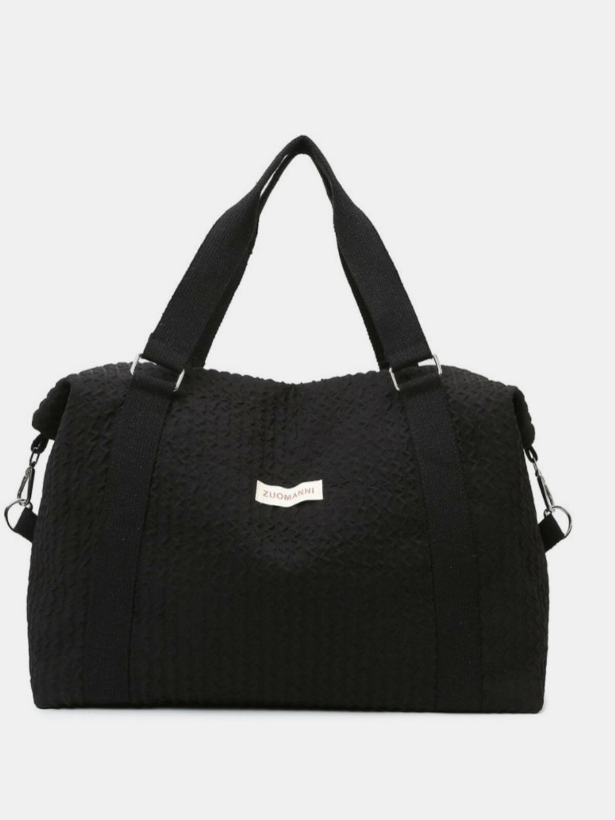 Texture Oxford Cloth Travel Bag - Premium Luggage Travel Bags from Trendsi - Just $36.99! Shop now at Handbags Specialist Headquarter