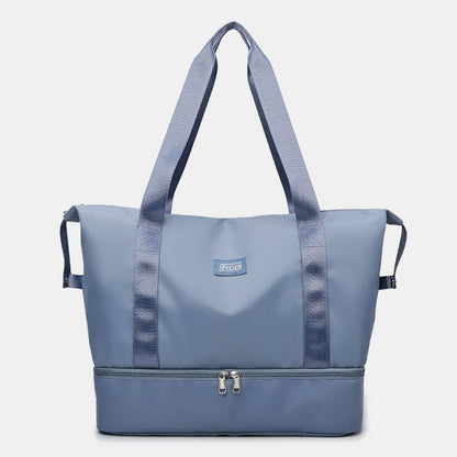 Multi Pocket Nylon Travel Bag - Premium travel-bag from Trendsi - Just $39.99! Shop now at Handbags Specialist Headquarter
