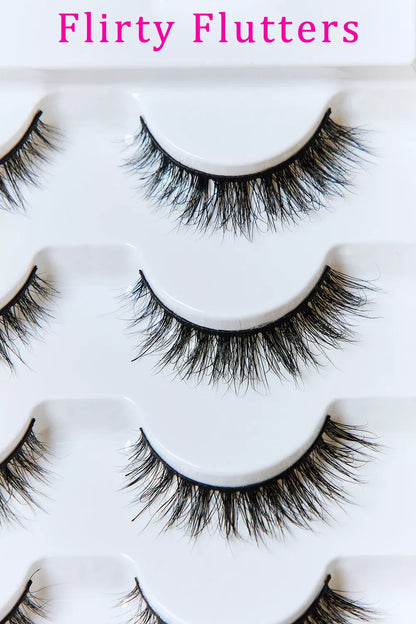SO PINK BEAUTY Mink Eyelashes 5 Pairs - Premium Sleepwear from Trendsi - Just $24.99! Shop now at Handbags Specialist Headquarter