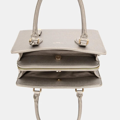 Stylish & Durable David Jones PU Leather Handbag - Premium Handbags from Trendsi - Just $48.99! Shop now at Handbags Specialist Headquarter