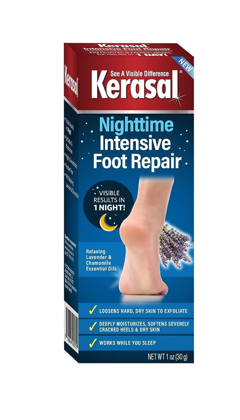 Kerasal Intensive Foot Repair, Skin Healing Ointment for Cracked Heels and Dry Feet, 1 Oz - Premium Health Care from Visit the Kerasal Store - Just $14.99! Shop now at Handbags Specialist Headquarter