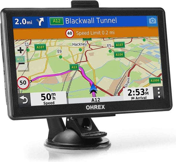 OHREX N700 GPS Navigation for Car Truck RV, GPS Navigator with 7 inch, 2023 Maps (Free Lifetime Updates), Truck GPS Commercial Drivers, Semi Trucker GPS Navigation System, Custom Truck Routing - Premium AUTO ELECTRONICS from Brand: OHREX - Just $95.99! Shop now at Handbags Specialist Headquarter