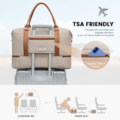 LOVEVOOK All-in-One Duffle: Travel & Gym Ready