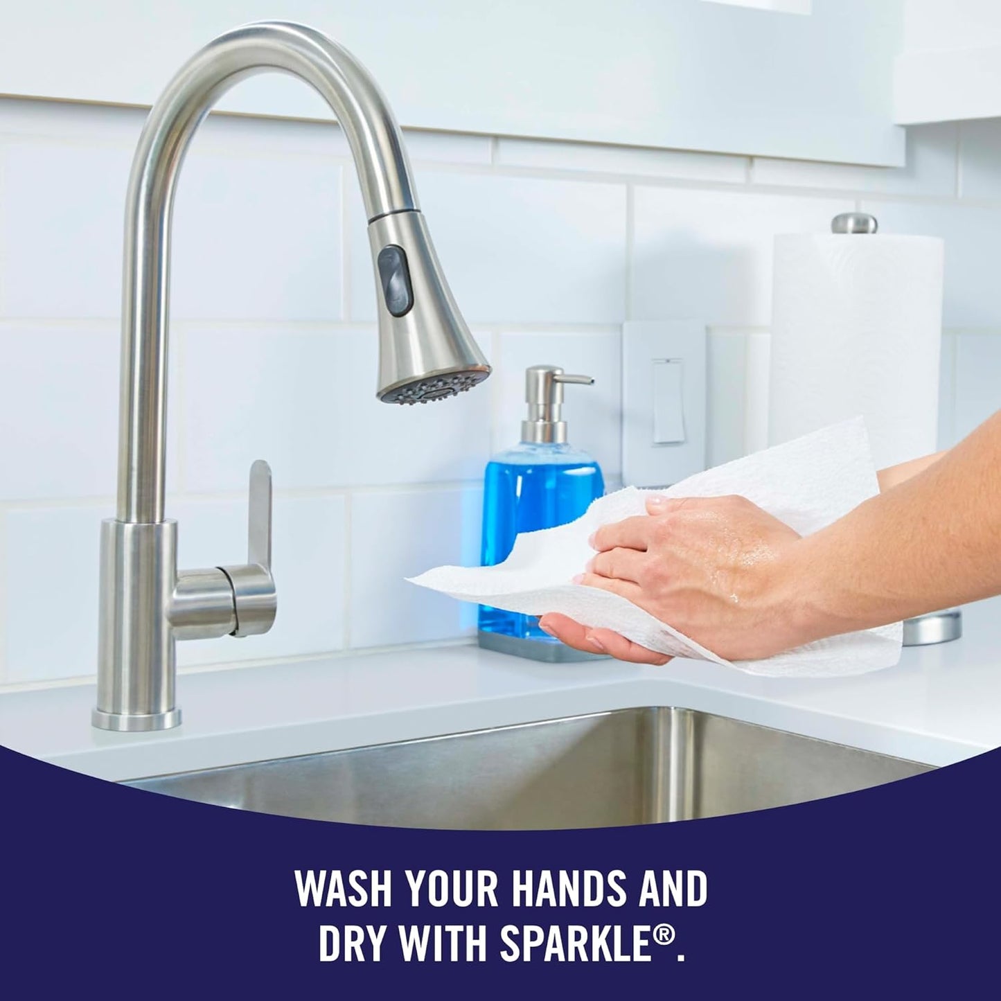 Sparkle Flexi-Size Towels - 6=12 Rolls, Full & Half Sheets