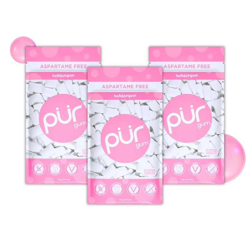 PUR Gum | Aspartame Free Chewing Gum | 100% Xylitol | Natural Spearmint Flavored Gum, 55 Pieces (Pack of 1) - Premium Grocery & Gourmet Food from Visit the PUR Store - Just $7.99! Shop now at Handbags Specialist Headquarter