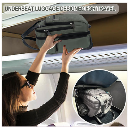EMPSIGN 16 Wheeled Underseat Travel Bag