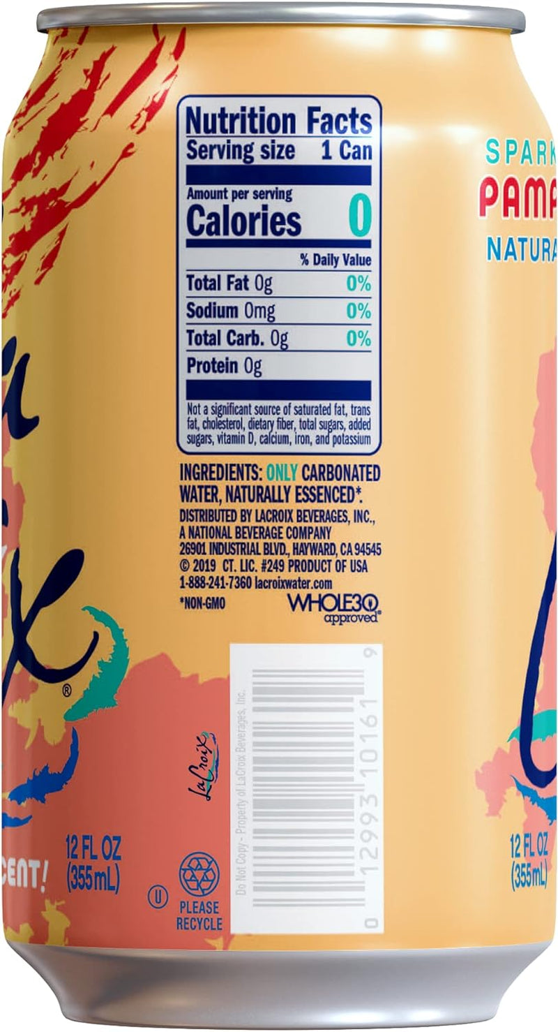 LaCroix Sparkling Water, Pamplemousse (Grapefruit), 12 Fl Oz (pack of 8) - Premium Grocery & Gourmet Food from Visit the LaCroix Store - Just $4.99! Shop now at Handbags Specialist Headquarter