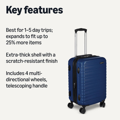 Rose Gold Hardside Carry-On