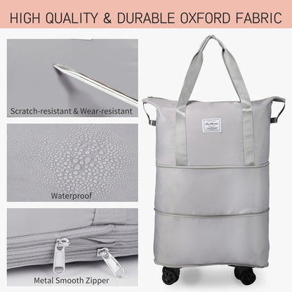 VoyagePro Expandable Wheeled Duffle Bag