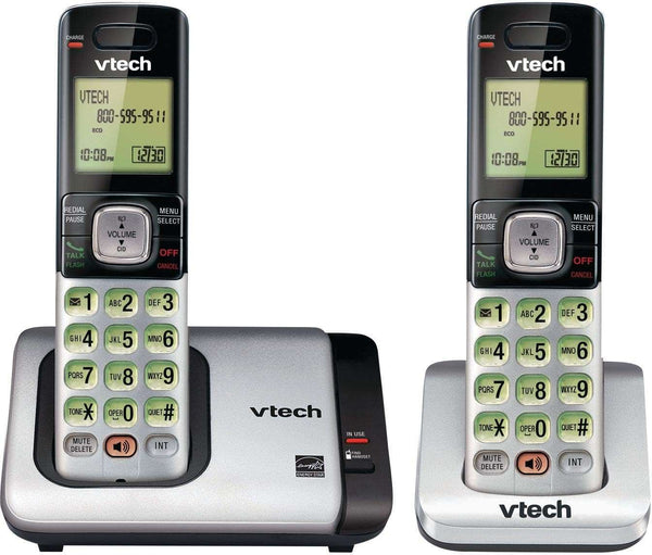 VTech CS6719-2 2-Handset Expandable Cordless Phone with Caller ID/Call Waiting, Handset Intercom & Backlit Display/Keypad, Silver - Premium Telephones from Visit the VTech Store - Just $0! Shop now at Handbags Specialist Headquarter