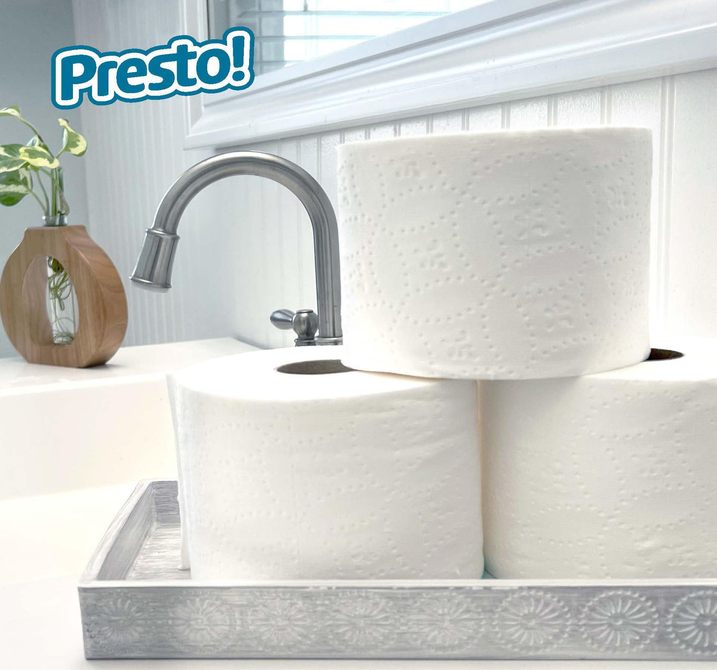 Presto! Ultra-Soft 2-Ply Family Mega Rolls Pack