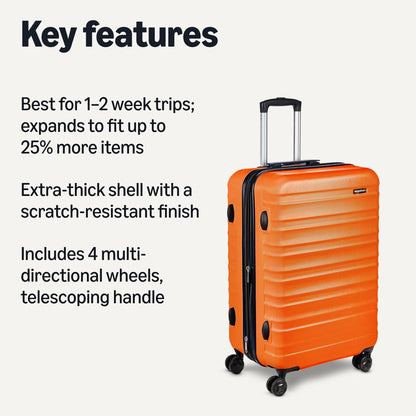 Rose Gold Hardside Carry-On
